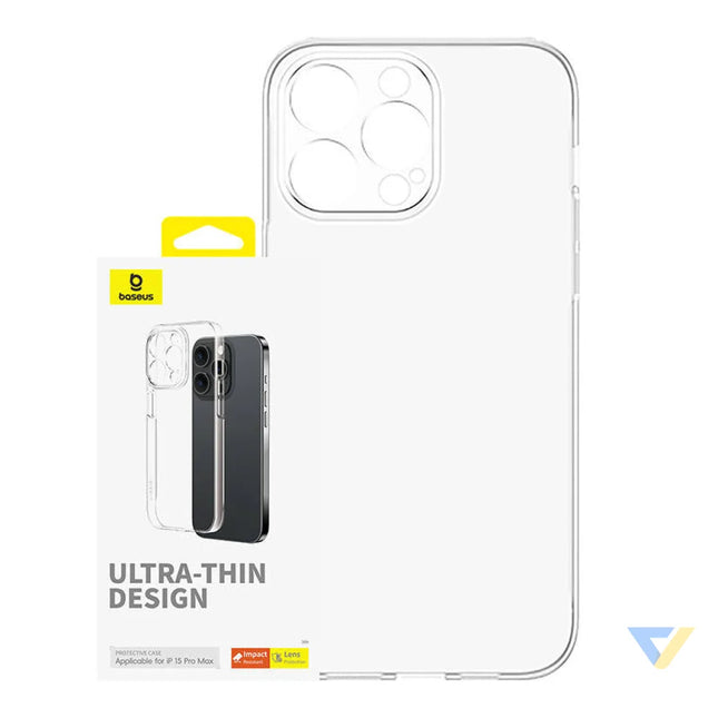 Phone Case for iPhone 15 ProMax Baseus OS Lucent Series (Clear) Protective cases for smartphones