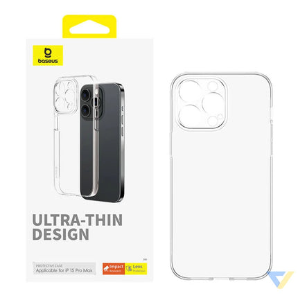 Phone Case for iPhone 15 ProMax Baseus OS Lucent Series (Clear) Protective cases for smartphones