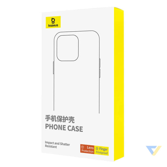 Phone Case with Stand Baseus SkyRing 360° for iP 14 Pro + tempered glass and cleaning kit (purple) Protective cases for