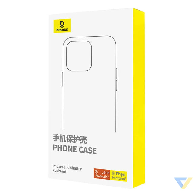 Phone Case with Stand Baseus SkyRing 360° for iP 14 Pro + tempered glass and cleaning kit (purple) Protective cases for