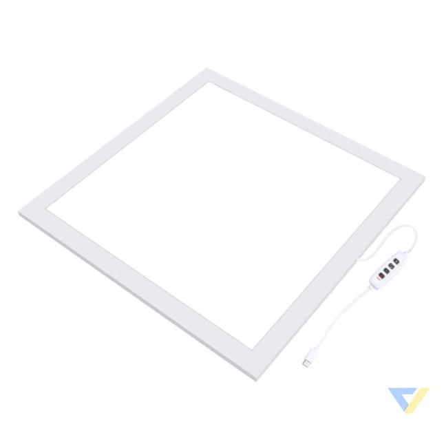 Photography Shadowless Light Lamp Panel PULUZ 1200LM LED 33.3cm x 33.3cm Effective Area Shadowless tents
