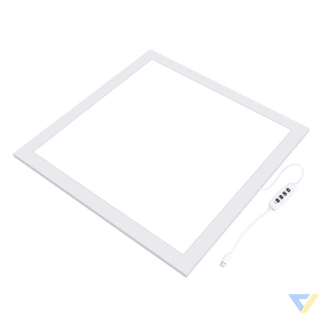 Photography Shadowless Light Lamp Panel PULUZ 1200LM LED 33.3cm x 33.3cm Effective Area Shadowless tents
