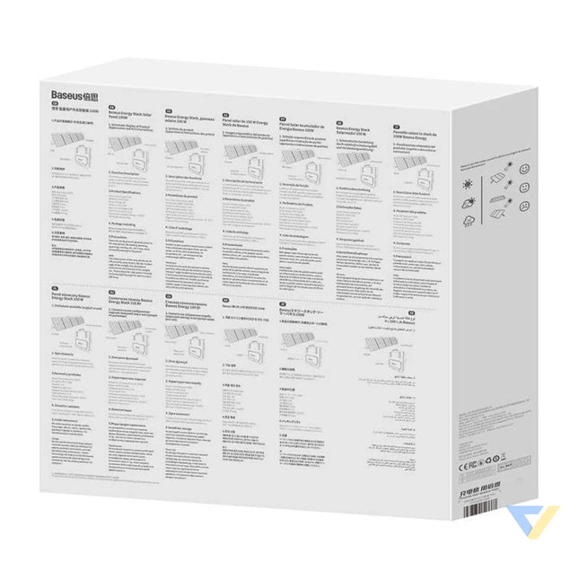 Photovoltaic panel Baseus Energy stack 100W Photovoltaic panels