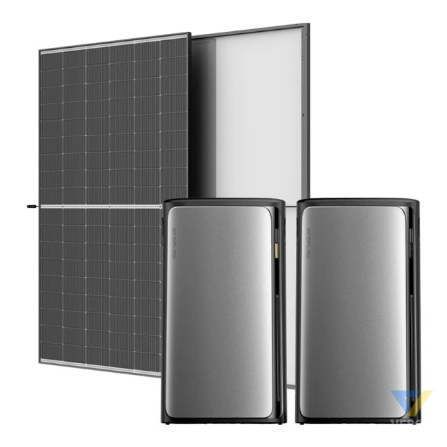 Photovoltaics with energy storage 3.84kWh EcoFlow STREAM Ultra 2K 2040W. Balcony systems