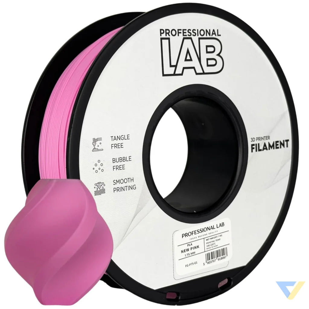PLA is a basic and user-friendly filament, perfect for beginners. It prints easily, has good layer adhesion, and low warping.