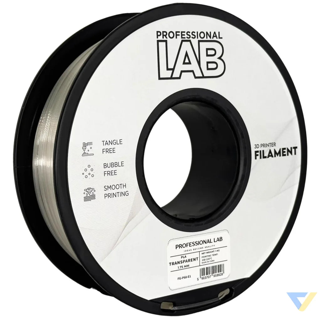 PLA is a basic and user-friendly filament, perfect for beginners. It prints easily, has good layer adhesion, and low warping.