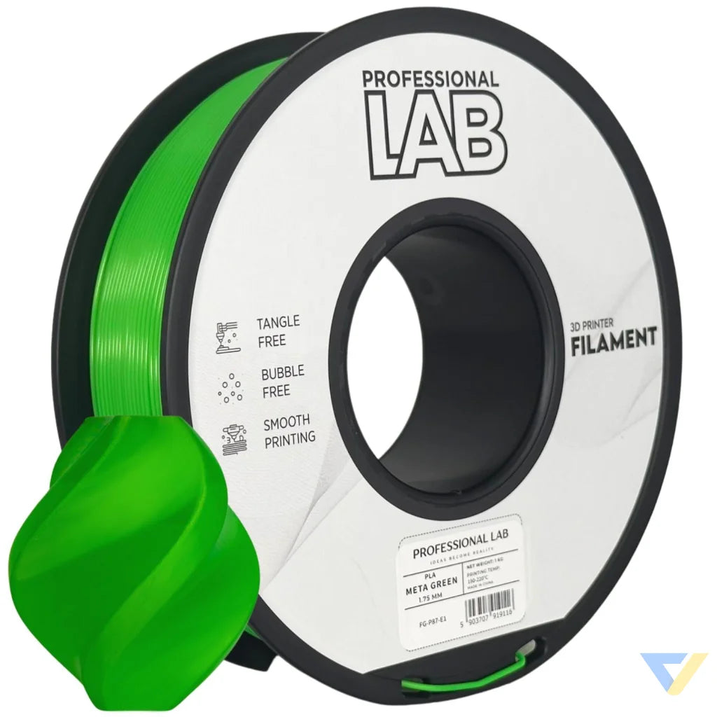 PLA META is a modern PLA formulation that provides smoother extrusion, lower printing temperature and exceptional surface quality, similar to PLA+ but with greater precision and gloss.