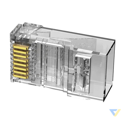 Plug RJ45 CAT6 UTP Connector Vention IDDR0 100 Transparent 100 pcs. Other
