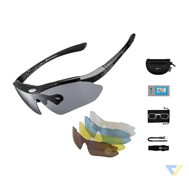 Polarized cycling glasses Rockbros 10003 (black) Glasses