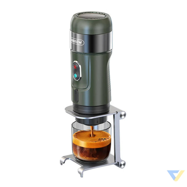 Portable 3 in 1 coffee maker with case HiBREW H4B_GN Coffee makers