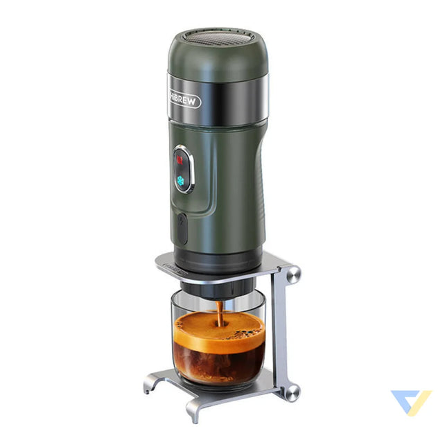 Portable 3 in 1 coffee maker with case HiBREW H4B_GN Coffee makers