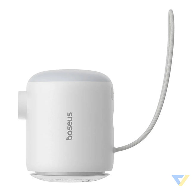 Portable Air Pump Baseus PocketGo (White) Camping