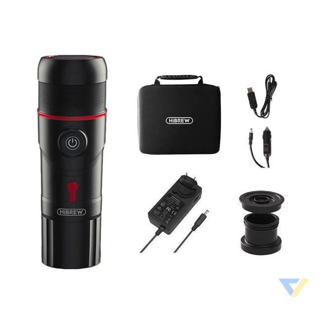 Portable coffee maker 3 in 1 with case HiBREW H4 premium 80W Coffee makers