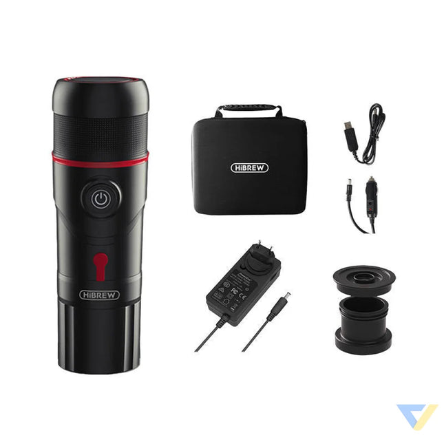Portable coffee maker 3 in 1 with case HiBREW H4 premium 80W Coffee makers