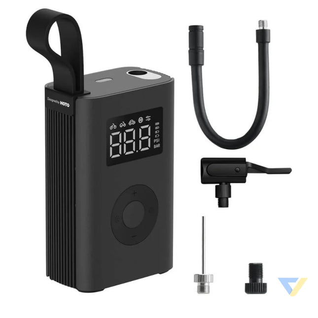 Portable compressor electric pump HOTO QWCQA001 (10.3 bar 150 PSI 2000mAh) Mini compressors