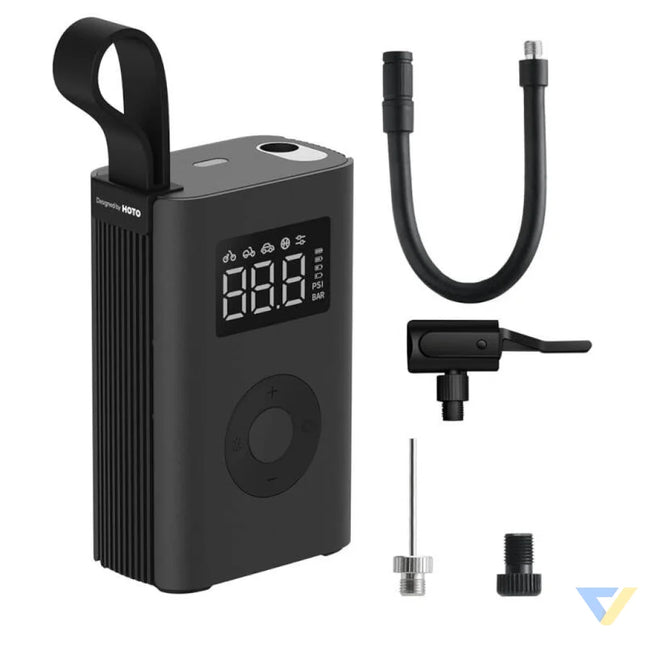 Portable compressor electric pump HOTO QWCQA001 (10.3 bar 150 PSI 2000mAh) Mini compressors