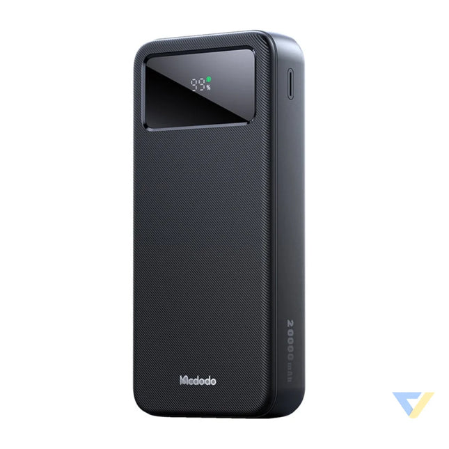 Power Bank Mcdodo MC 4230 Digital Display 20000mAh 1C + 2A 22.5W (czarny) Powerbanks