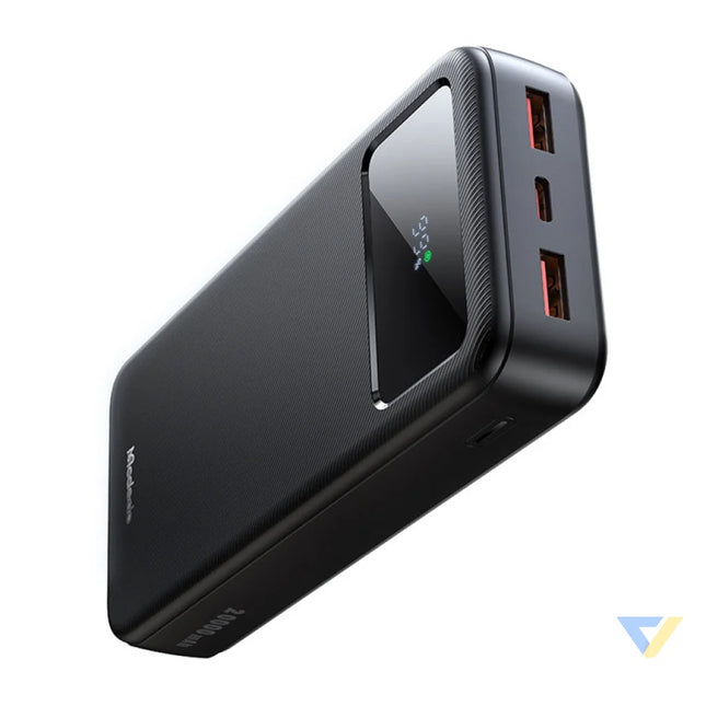 Power Bank Mcdodo MC 4230 Digital Display 20000mAh 1C + 2A 22.5W (czarny) Powerbanks