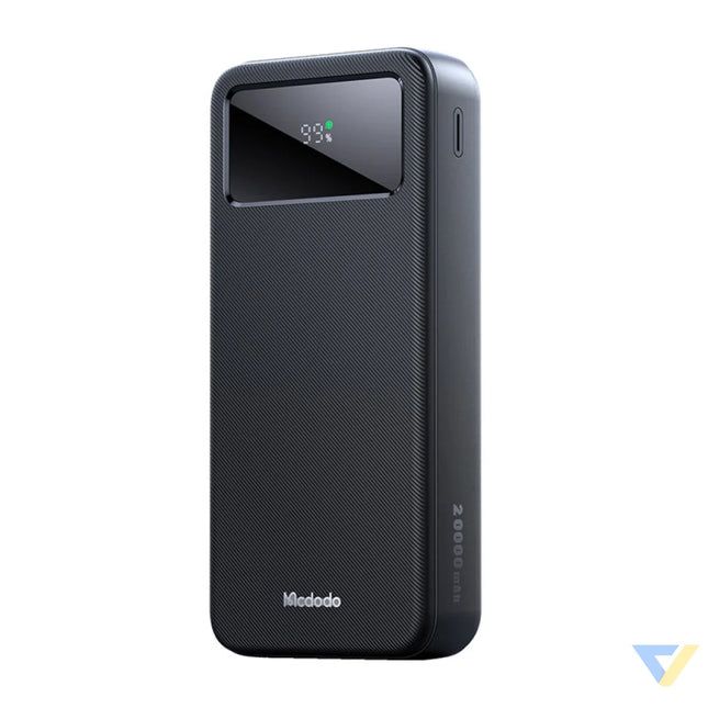 Power Bank Mcdodo MC 4230 Digital Display 20000mAh 1C + 2A 22.5W (czarny) Powerbanks
