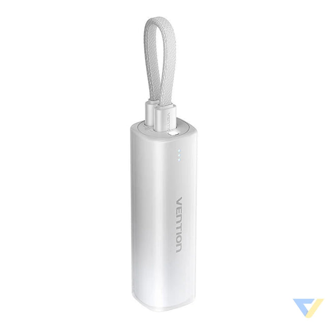 Powerbank 5000mAh Vention FHWM0 20W + kabel USB C do lightning (szary) Powerbanks