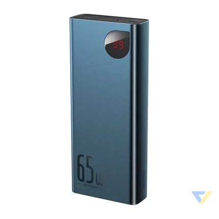 Powerbank Baseus Adaman Metal 20000mAh PD QC 3.0 65W 2xUSB + USB C + micro USB (Blue) Powerbanks