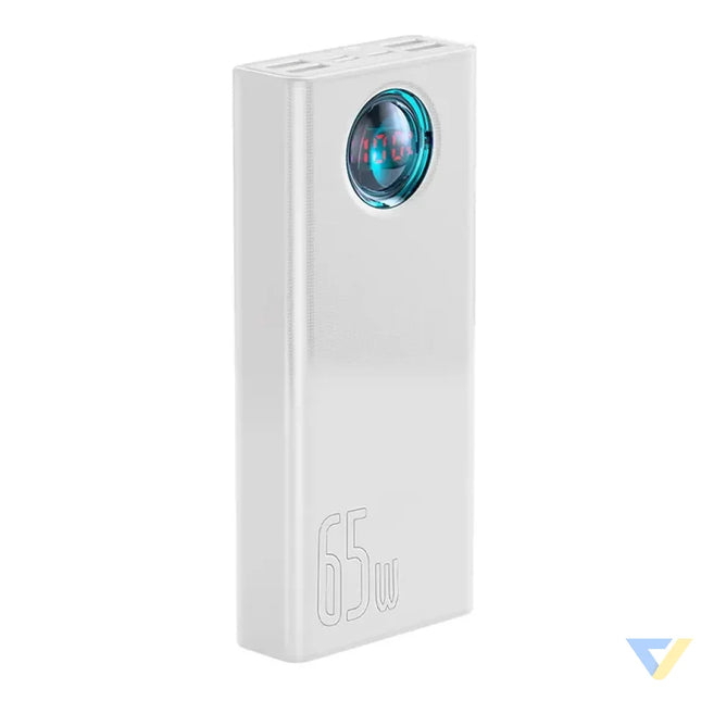 Powerbank Baseus Amblight 30000mAh 4xUSB USB C 65W (white) Powerbanks