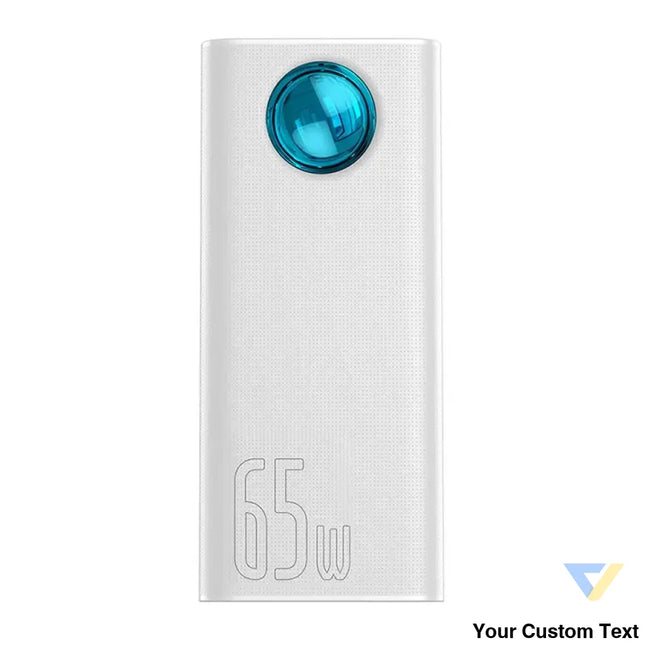 Powerbank Baseus Amblight 30000mAh 4xUSB USB C 65W (white) Powerbanks