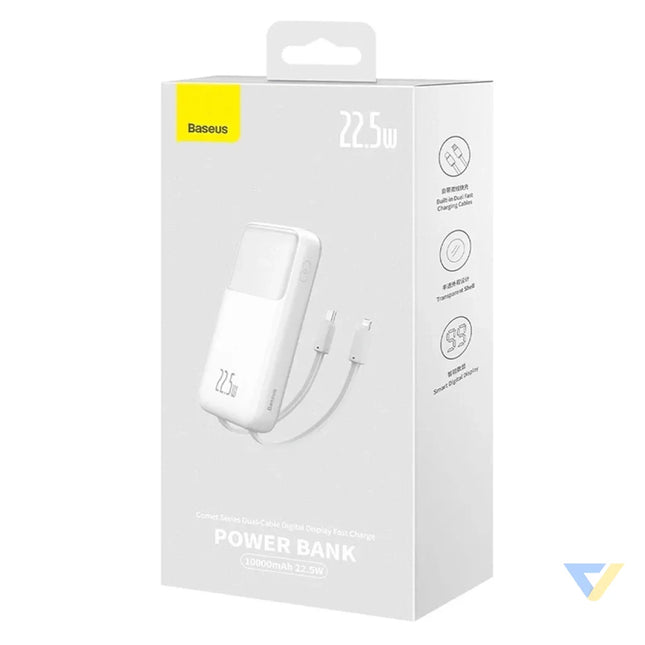 Powerbank Baseus Comet 10000mAh 22.5W (white) Powerbanks