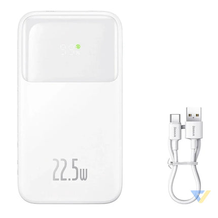 Powerbank Baseus Comet 10000mAh 22.5W (white) Powerbanks