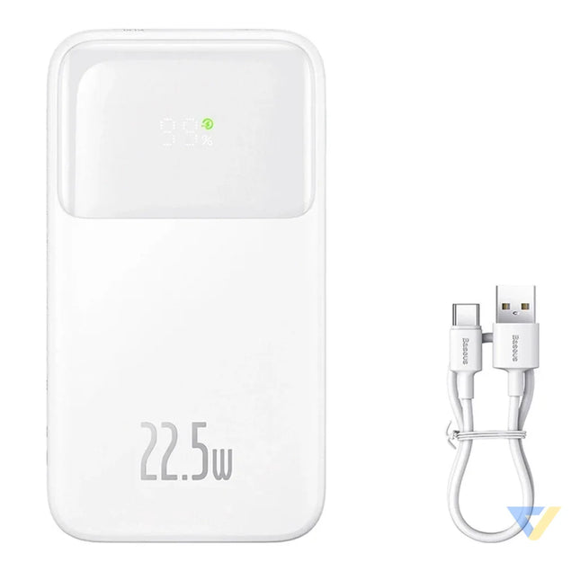 Powerbank Baseus Comet 10000mAh 22.5W (white) Powerbanks