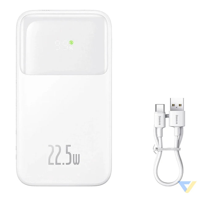 Powerbank Baseus Comet 10000mAh 22.5W (white) Powerbanks