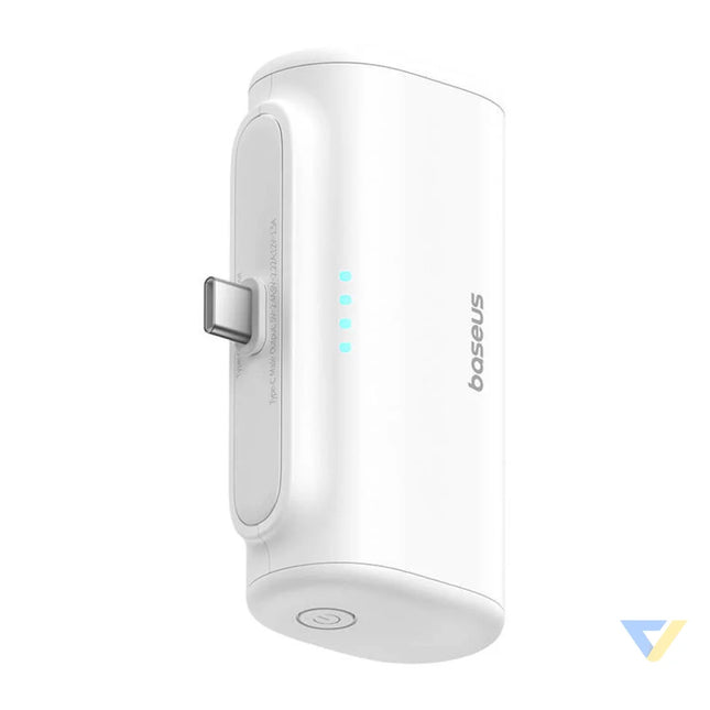 Powerbank Baseus Compact 5000mAh 20W USB C (biały) Powerbanks