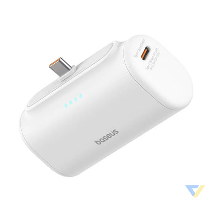 Powerbank Baseus Compact 5000mAh 20W USB C (biały) Powerbanks