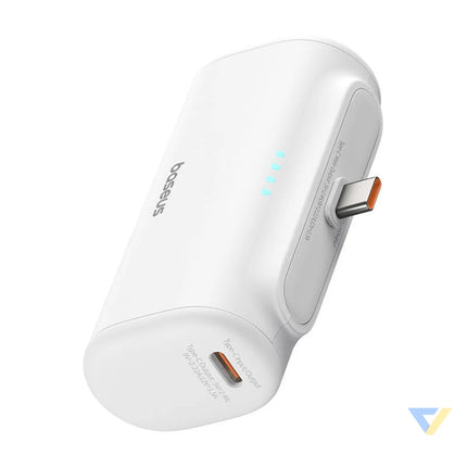 Powerbank Baseus Compact 5000mAh 20W USB C (biały) Powerbanks