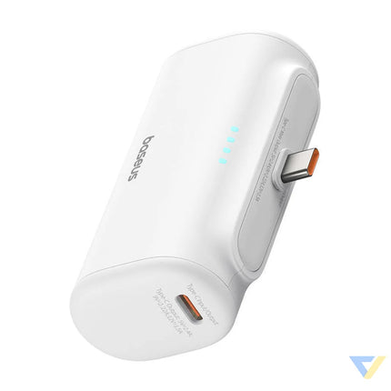 Powerbank Baseus Compact 5000mAh 20W USB C (biały) Powerbanks