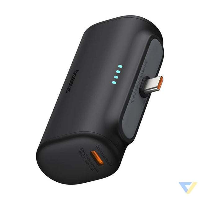 Powerbank Baseus Compact 5000mAh 20W USB C (czarny) Powerbanks