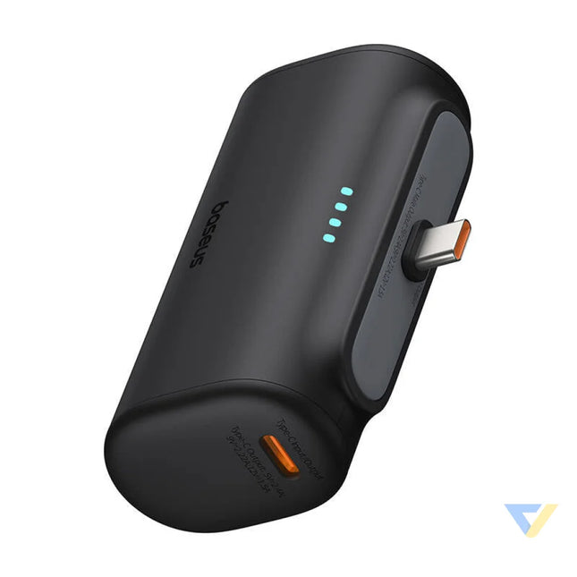 Powerbank Baseus Compact 5000mAh 20W USB C (czarny) Powerbanks