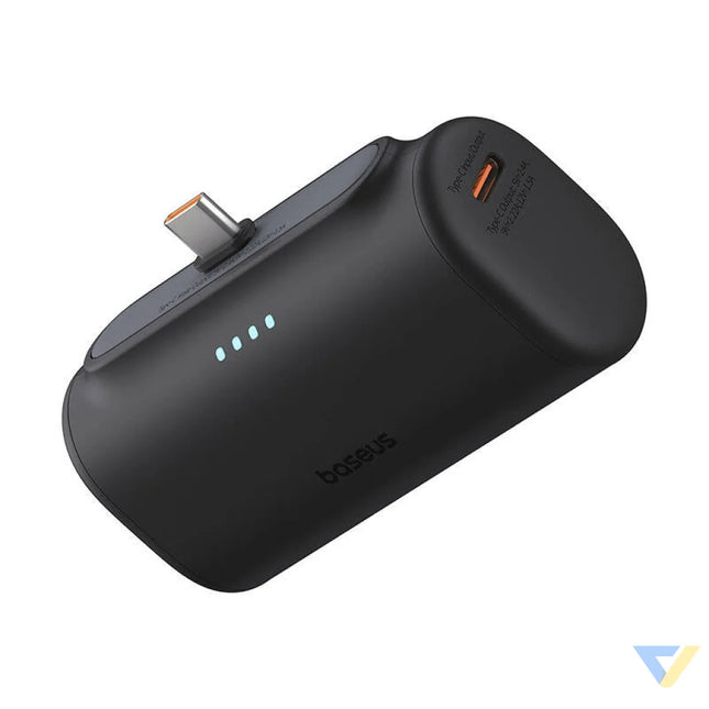 Powerbank Baseus Compact 5000mAh 20W USB C (czarny) Powerbanks