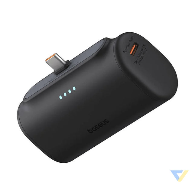 Powerbank Baseus Compact 5000mAh 20W USB C (czarny) Powerbanks