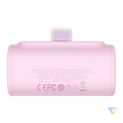 Powerbank Baseus Compact USB C 5000mAh 20W (pink) Powerbanks