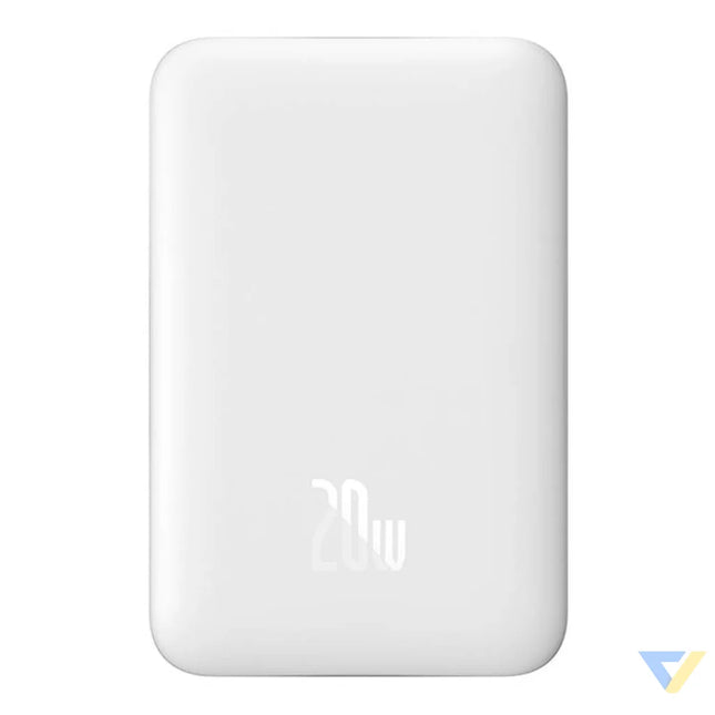 Powerbank Baseus Magnetic 10000mAh USB C 20W MagSafe (white) Powerbanks