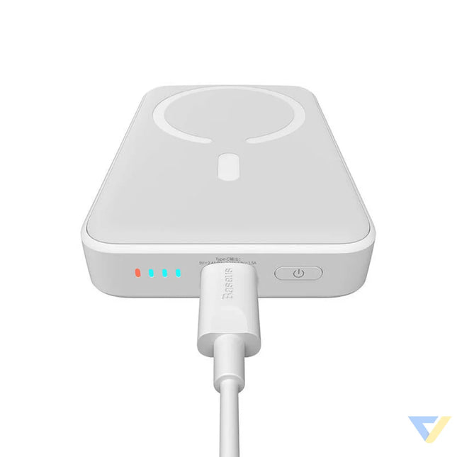Powerbank Baseus Magnetic 10000mAh USB C 20W MagSafe (white) Powerbanks