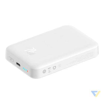 Powerbank Baseus Magnetic 10000mAh USB C 20W MagSafe (white) Powerbanks