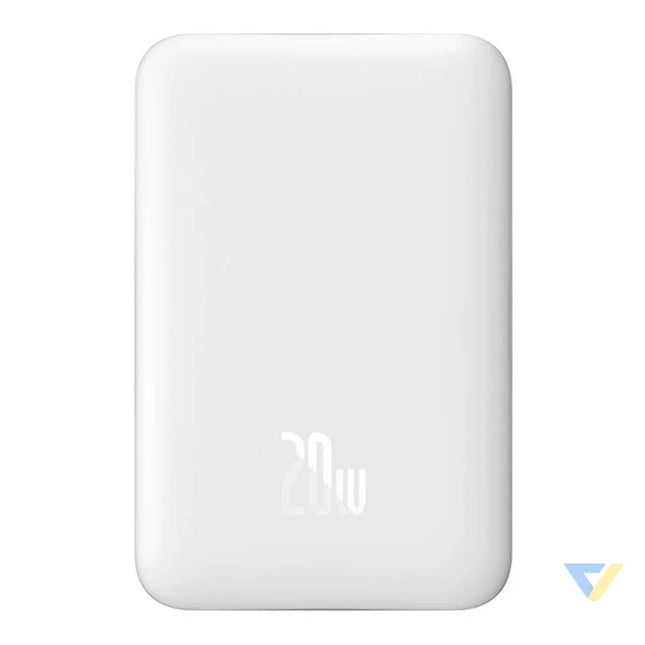 Powerbank Baseus Magnetic 10000mAh USB C 20W MagSafe (white) Powerbanks