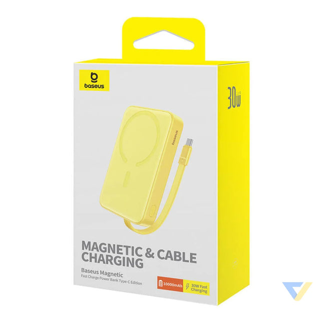 Powerbank Baseus Magnetic Mini 10000mAh 30W MagSafe (yellow) Powerbanks