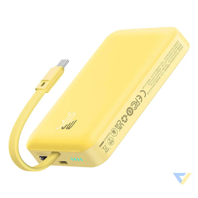 Powerbank Baseus Magnetic Mini 10000mAh 30W MagSafe (yellow) Powerbanks