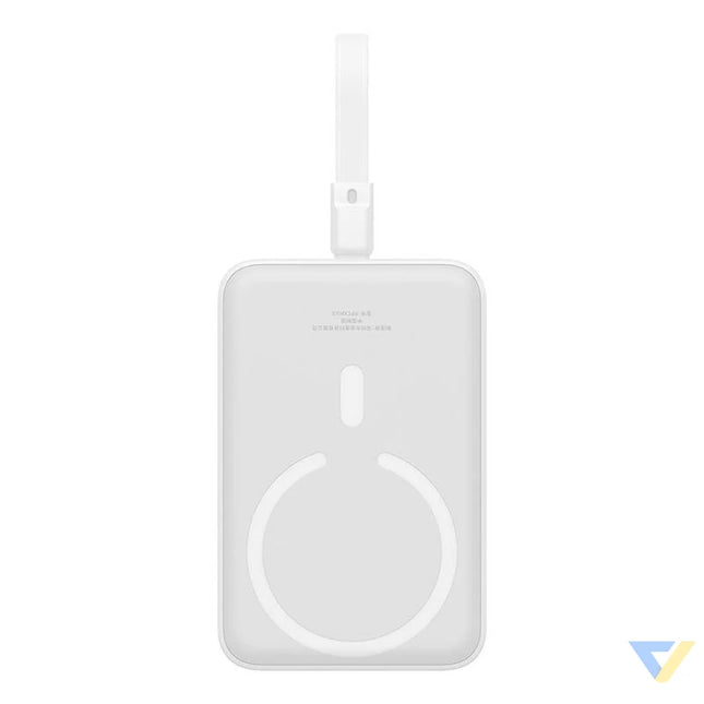 Powerbank Baseus Magnetic Mini 10000mAh Lightning 20W MagSafe (white) Powerbanks