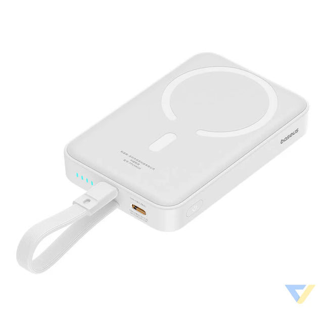 Powerbank Baseus Magnetic Mini 10000mAh Lightning 20W MagSafe (white) Powerbanks