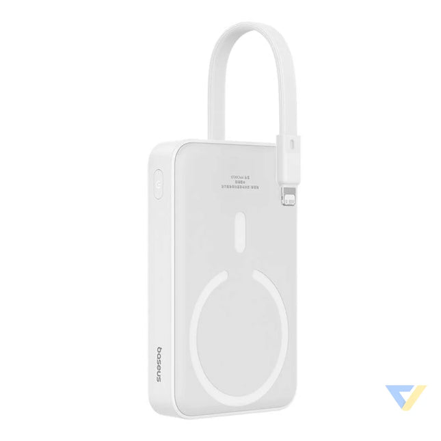 Powerbank Baseus Magnetic Mini 10000mAh Lightning 20W MagSafe (white) Powerbanks