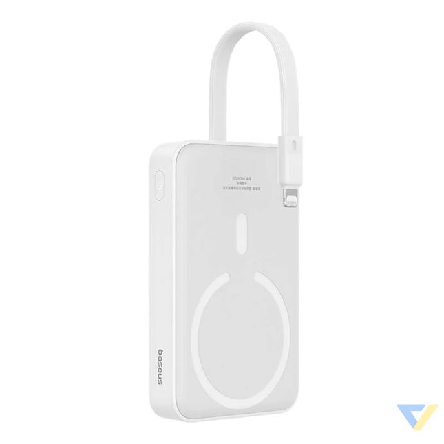 Powerbank Baseus Magnetic Mini 10000mAh Lightning 20W MagSafe (white) Powerbanks